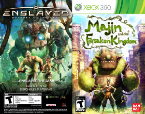 Handleiding Microsoft Xbox 360 Majin and the Forsaken Kingdom
