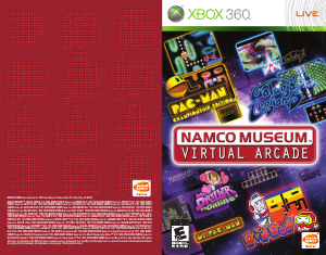 Mode d’emploi Microsoft Xbox 360 Namco Museum Virtual Arcade