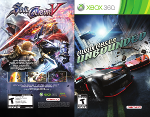 Mode d’emploi Microsoft Xbox 360 Ridge Racer - Unbounded