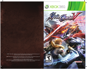 Handleiding Microsoft Xbox 360 Soul Calibur V