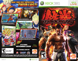 Manual Microsoft Xbox 360 Tekken 6