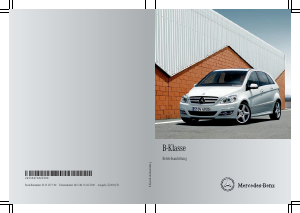 Bedienungsanleitung Mercedes-Benz B 200 Turbo (2010)