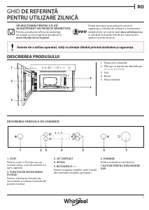Manual Whirlpool AMW 4900/IX Cuptor cu microunde