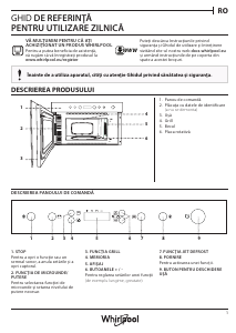 Manual Whirlpool AMW 4920/IX Cuptor cu microunde