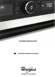 Instrukcja Whirlpool AMW 506/NB Kuchenka mikrofalowa