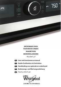 Manual Whirlpool AMW 506/NB Microwave