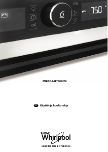 Käyttöohje Whirlpool AMW 506/SD Mikroaaltouuni