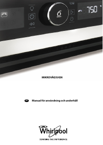 Bruksanvisning Whirlpool AMW 506/WH Mikrovågsugn