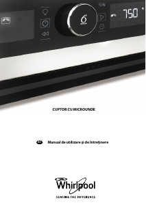 Manual Whirlpool AMW 506/WH Cuptor cu microunde