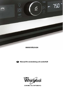 Bruksanvisning Whirlpool AMW 509/IX Mikrovågsugn
