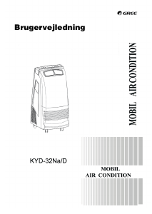 Brugsanvisning Gree KYD-32Na/D Varmepumpe