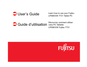 Bruksanvisning Fujitsu T731 LifeBook Tablet