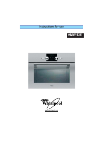 Manual Whirlpool AMW 535 TI Microwave