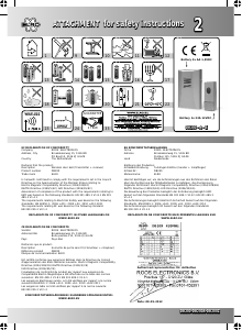 Instrukcja Elro DB200 Dzwonek do drzwi