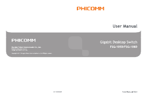 Manual Phicomm FSG-108D Switch