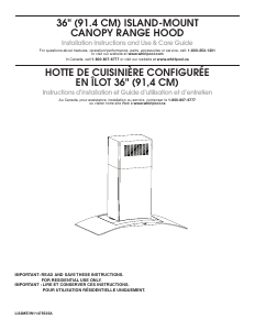 Mode d’emploi Whirlpool WVW51UC0HV Hotte aspirante