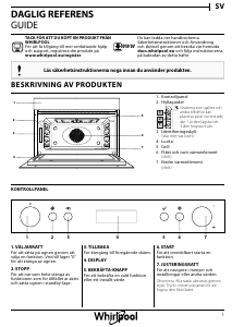 Bruksanvisning Whirlpool AMW 825/IX Mikrovågsugn
