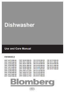 Manual Blomberg DWT 34210 NBL00 Dishwasher