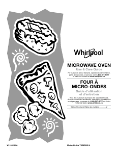 Mode d’emploi Whirlpool YWMC30516HW Micro-onde
