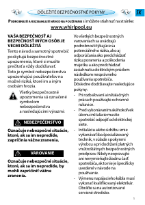 Návod Whirlpool AMW 834/IXL Mikrovlnná rúra