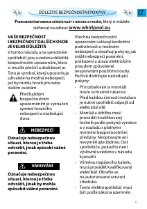 Manuál Whirlpool AMW 834/IXL Mikrovlnná trouba