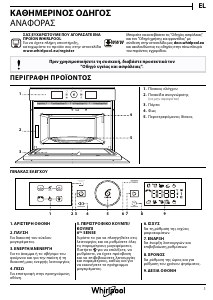 Εγχειρίδιο Whirlpool AMW 9603/IX Φούρνος μικροκυμάτων