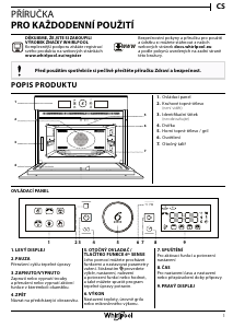 Manuál Whirlpool AMW 9604/IX Mikrovlnná trouba