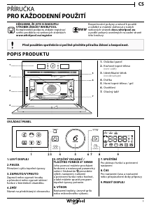 Manuál Whirlpool AMW 9615/IX UK Mikrovlnná trouba
