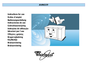 Manual Whirlpool AVM 559/WH Microwave