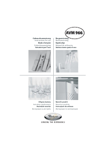 Bruksanvisning Whirlpool AVM 966 WH Mikrovågsugn