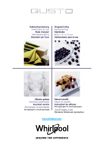 Manuale Whirlpool GT 283 WH Microonde