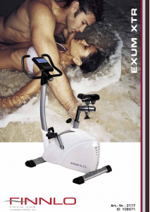 Bedienungsanleitung Finnlo 3177 Exum XTR Snow Heimtrainer