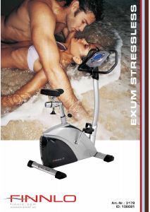 Bruksanvisning Finnlo 3178 Exum Stressless Motionscykel