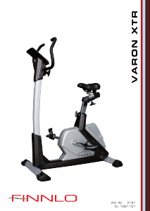 Bruksanvisning Finnlo 3191 Varon XTR Motionscykel