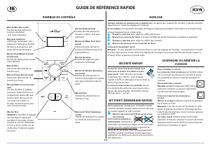 Mode d’emploi Whirlpool JC 218 BL Micro-onde