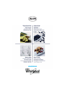 Manuale Whirlpool JQ 278 BL Microonde