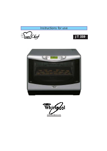 Manual Whirlpool JT 359 ALU Microwave