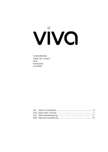 Mode d’emploi Viva VVK23R3250 Table de cuisson