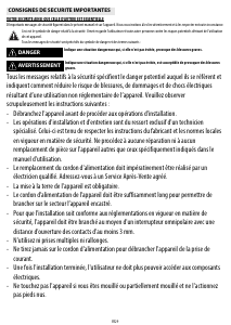 Mode d’emploi Whirlpool AKP 473/IX Four