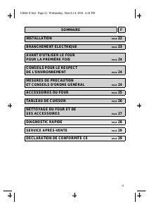 Mode d’emploi Whirlpool AKP 520 NB Four