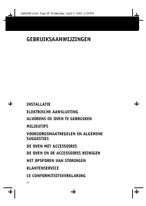 Handleiding Whirlpool AKP 982 WH Oven