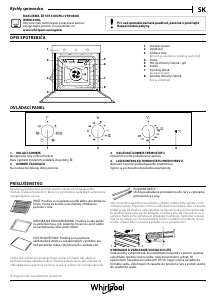Návod Whirlpool AKP9 738 IX Rúra