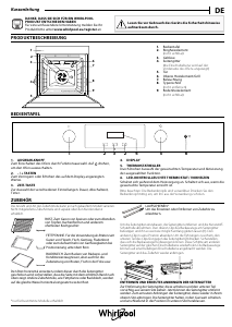 Bedienungsanleitung Whirlpool AKP9 785 IX Backofen