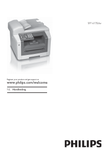 Handleiding Philips SFF6170DW LaserMFD Faxapparaat