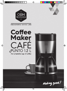 Brugsanvisning OBH Nordica 2318 Cafe Punto Kaffemaskine