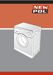 Handleiding New Pol XF5500 Wasmachine