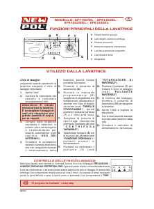 Manuale New Pol XF71007EL Lavatrice