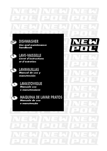 Mode d’emploi New Pol XD800 Lave-vaisselle
