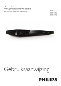 Handleiding Philips BDP3300 Blu-ray speler