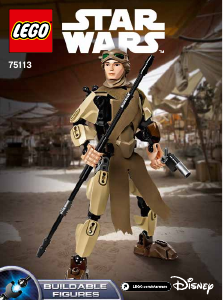 Manual Lego set 75113 Star Wars Rey